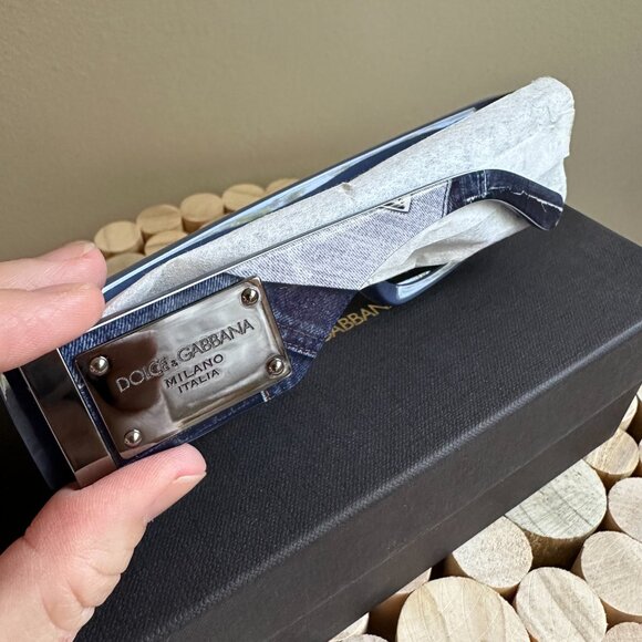 {NIB} DOLCE & GABBANA Women's Sunglasses | DG 441 -340287 Denim - Picture 7 of 12